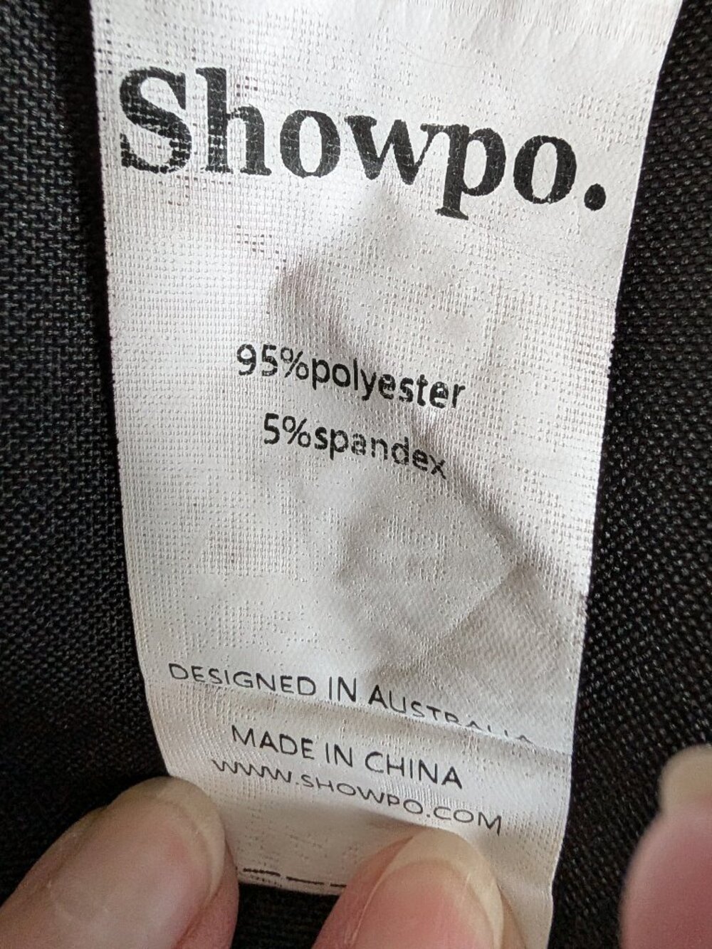 Showpo Black Jumpsuit | Size 8 - Picture 4 of 5